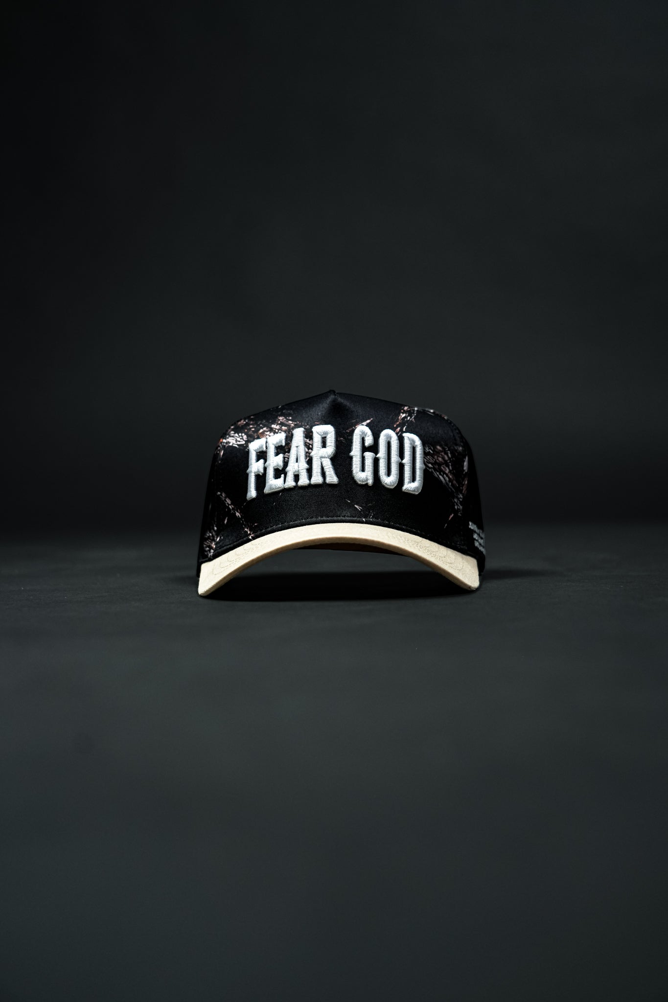 Fear God Hat in Pierced Camo