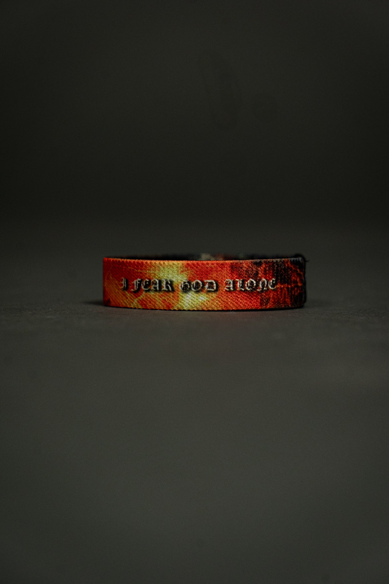 Fear No Man "Patch" Wristband