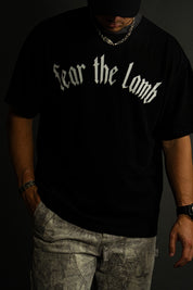 Fear the Lamb x Olympia "Faded" Tee in Black