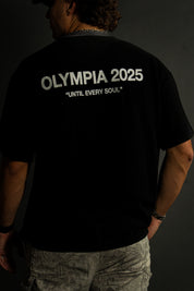 Fear the Lamb x Olympia "Faded" Tee in Black