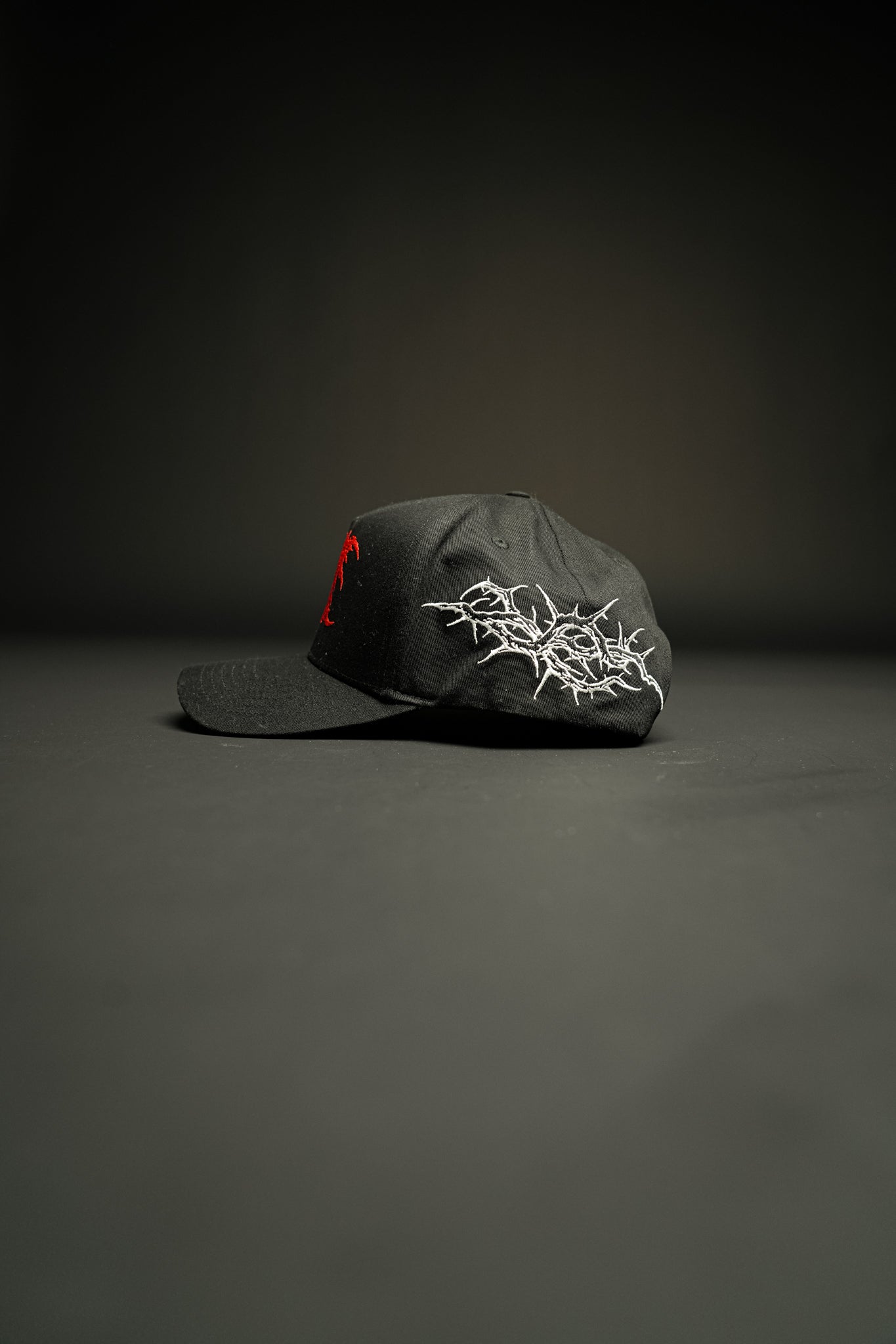Fear the Lamb 5 Panel Hat in Black