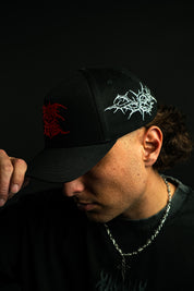 Fear the Lamb 5 Panel Hat in Black