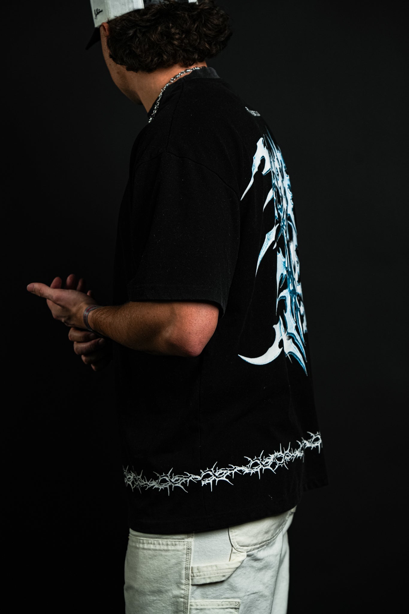 Reflections "Faded" Tee in Black
