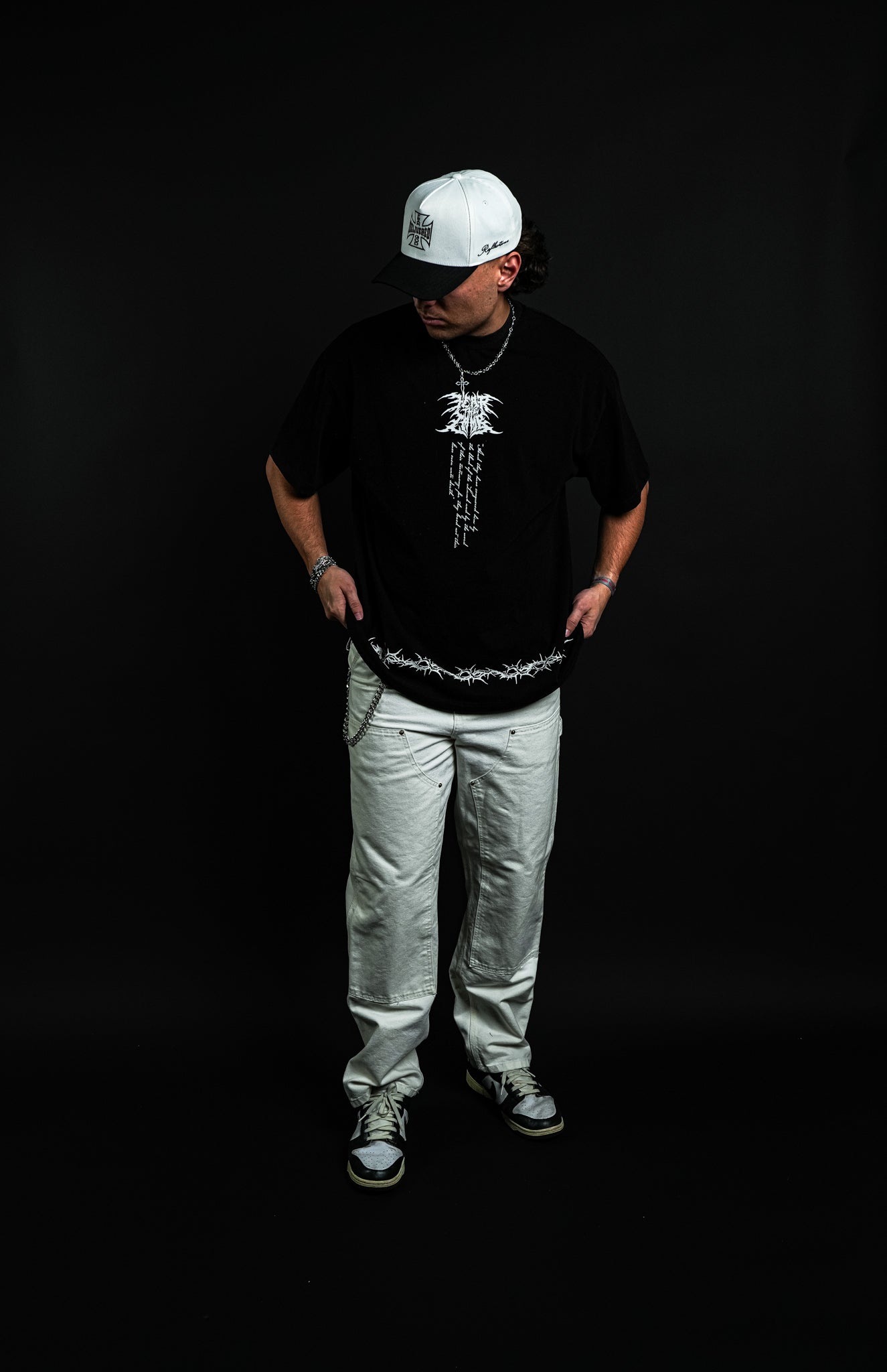 Reflections "Faded" Tee in Black