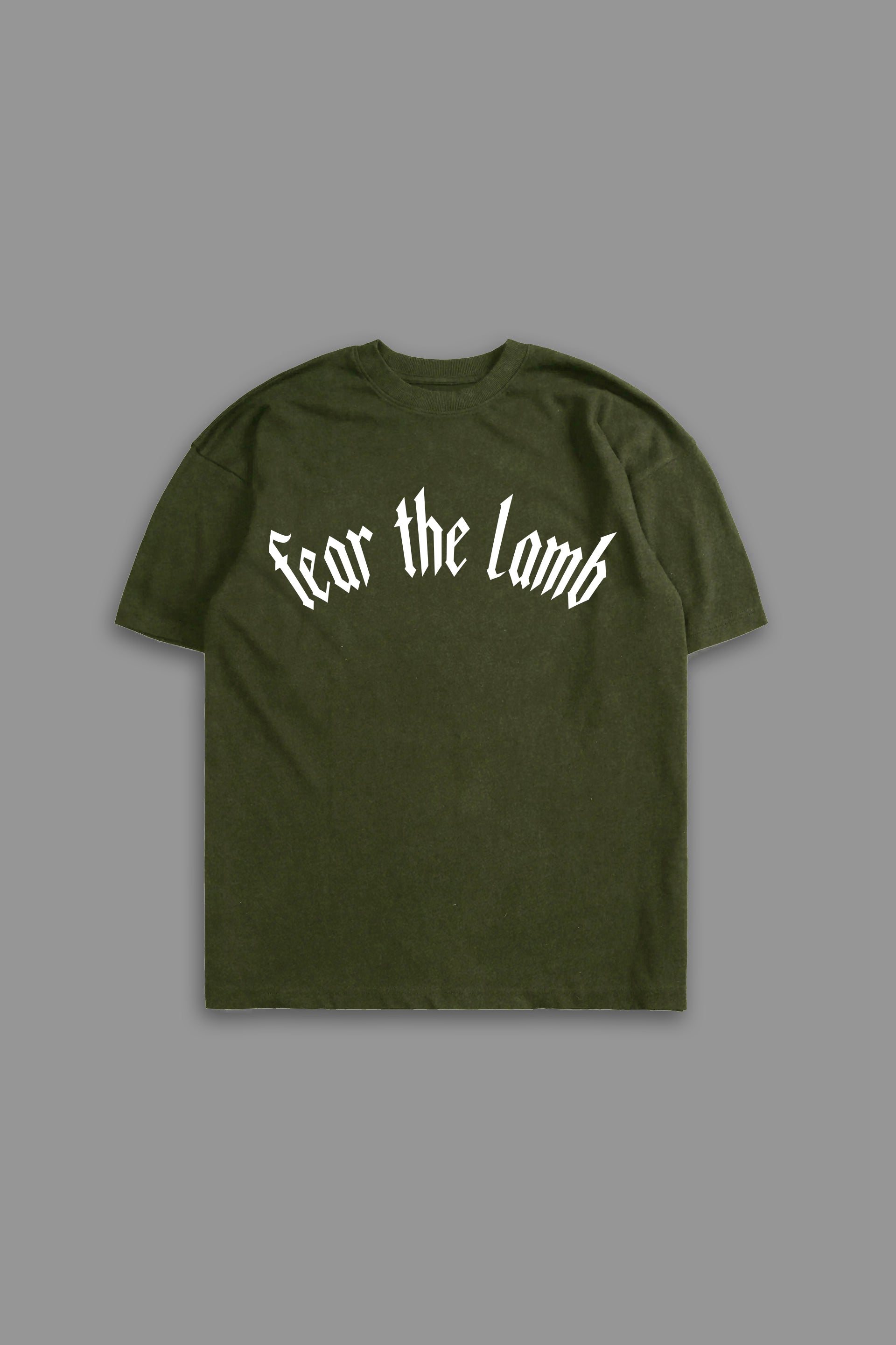 Fear the Lamb "PREMIUM" Tee in Green