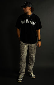 Fear the Lamb x Olympia "Faded" Tee in Black