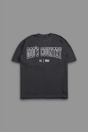 God's Country "PREMIUM" Tee in Vintage Grey
