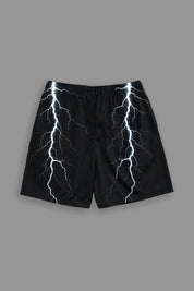 God's Gym "Patch" Mesh Shorts in Black