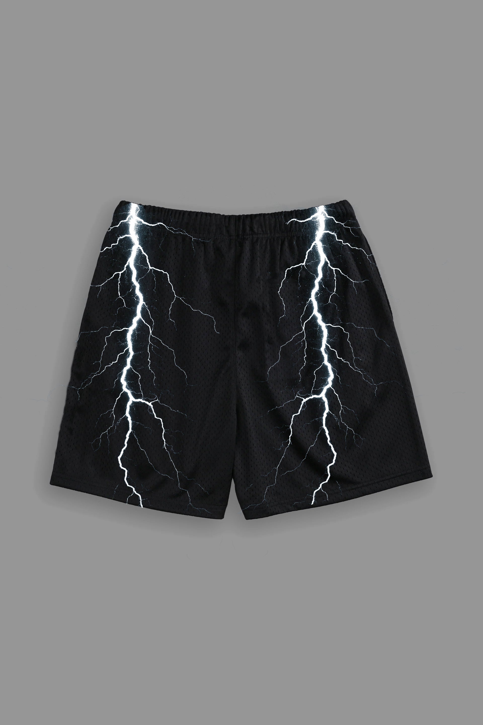 God's Gym "Patch" Mesh Shorts in Black