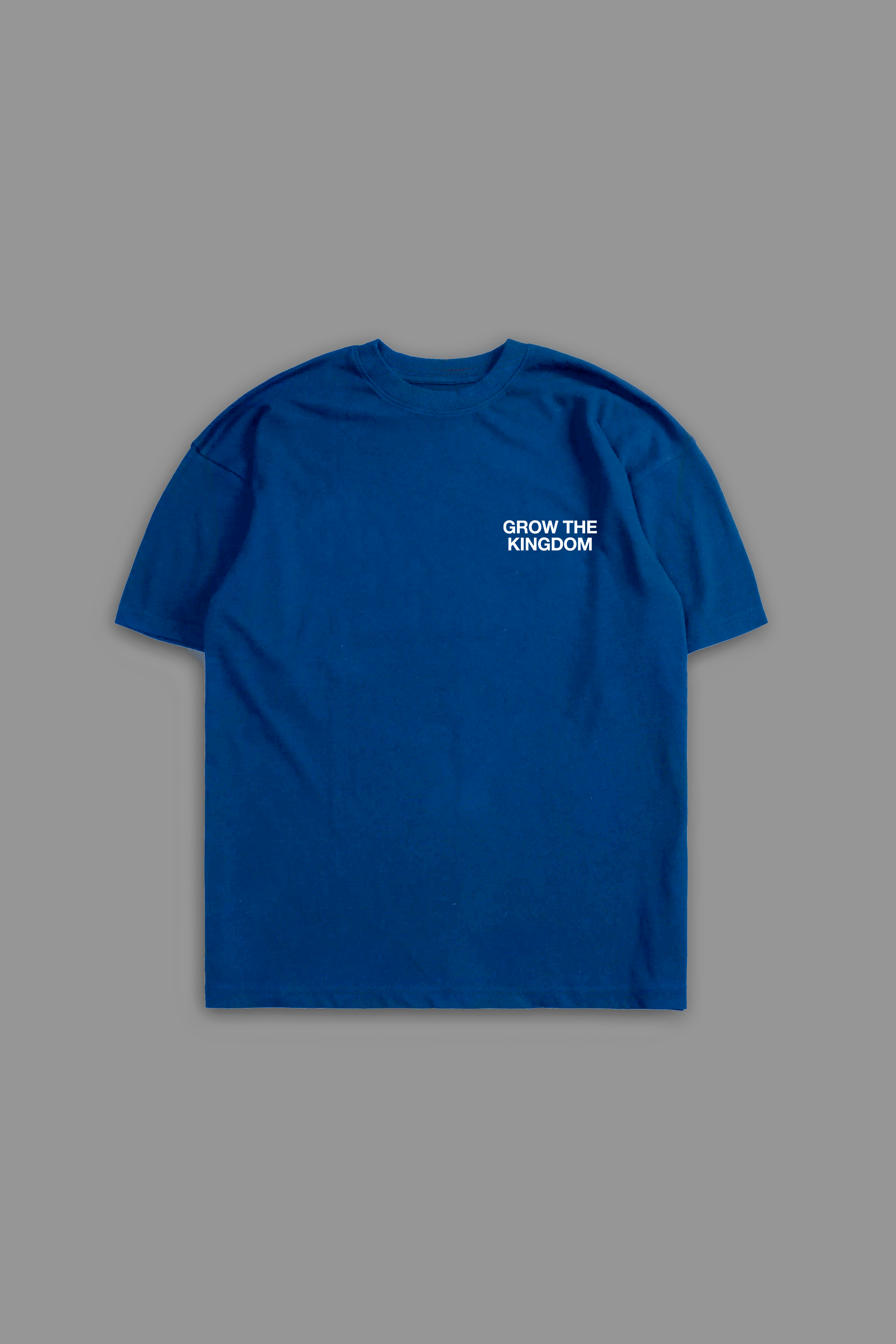 Grow the Kingdom “Cotton” Tee in Blue