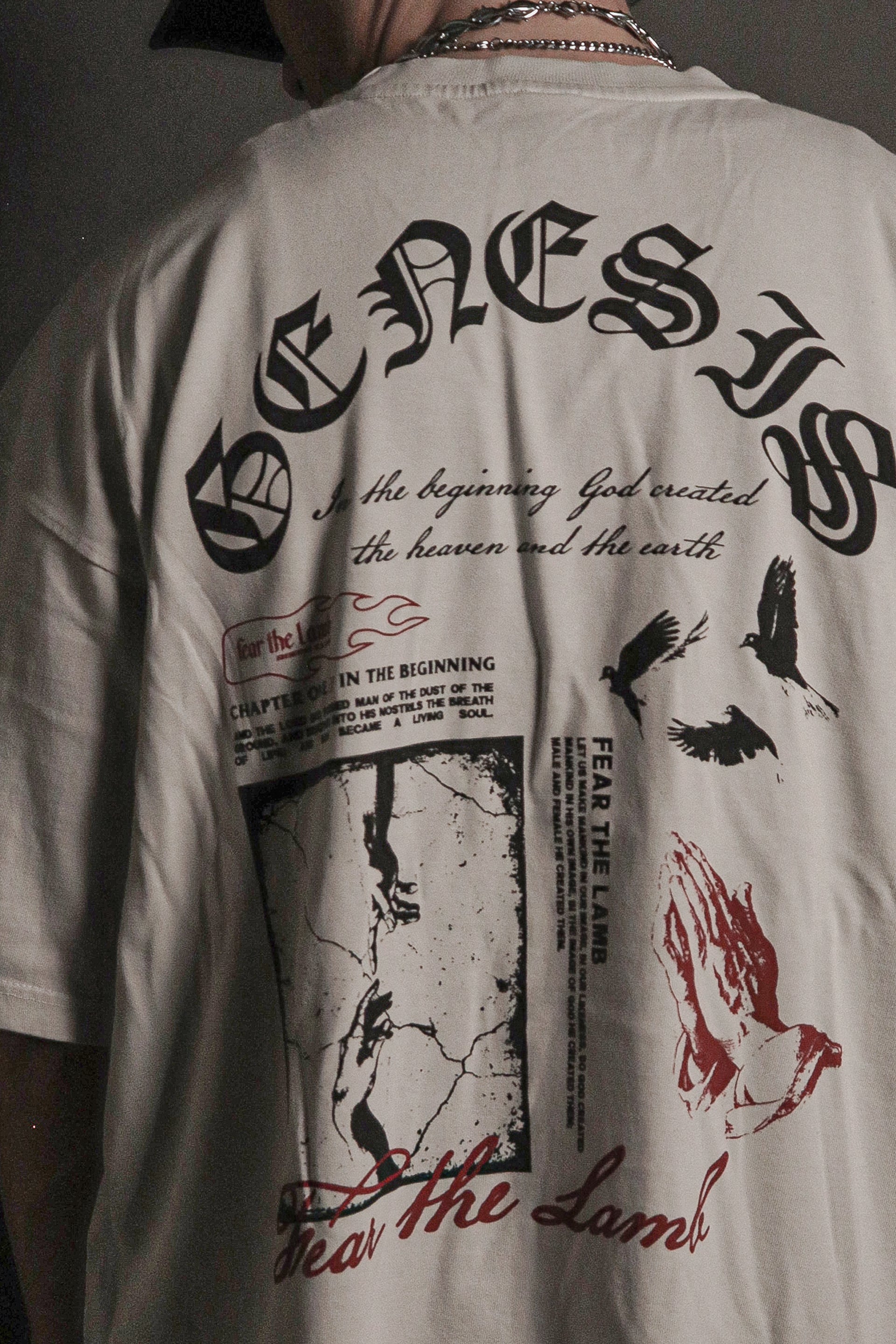 GENESIS "PREMIUM" TEE IN WHITE