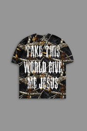 Take This World "PREMIUM" Tee in Cross Wood