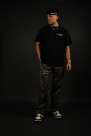 God is My Strength "Premium" Tee in Black