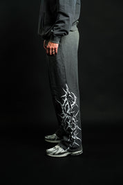 Marked by Thorns "Faded" Sweats in Gray