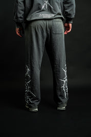 Marked by Thorns "Faded" Sweats in Gray