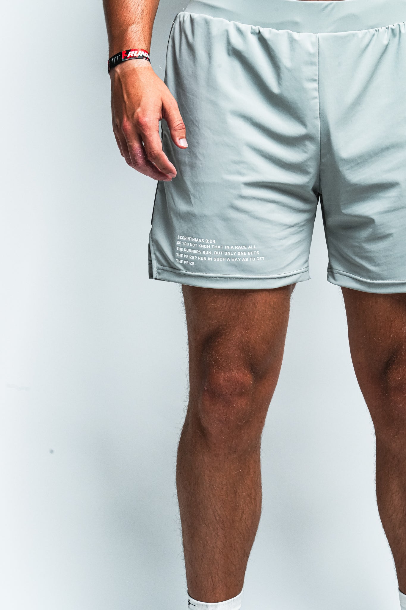 Run the Race "Performance" Shorts in Grey