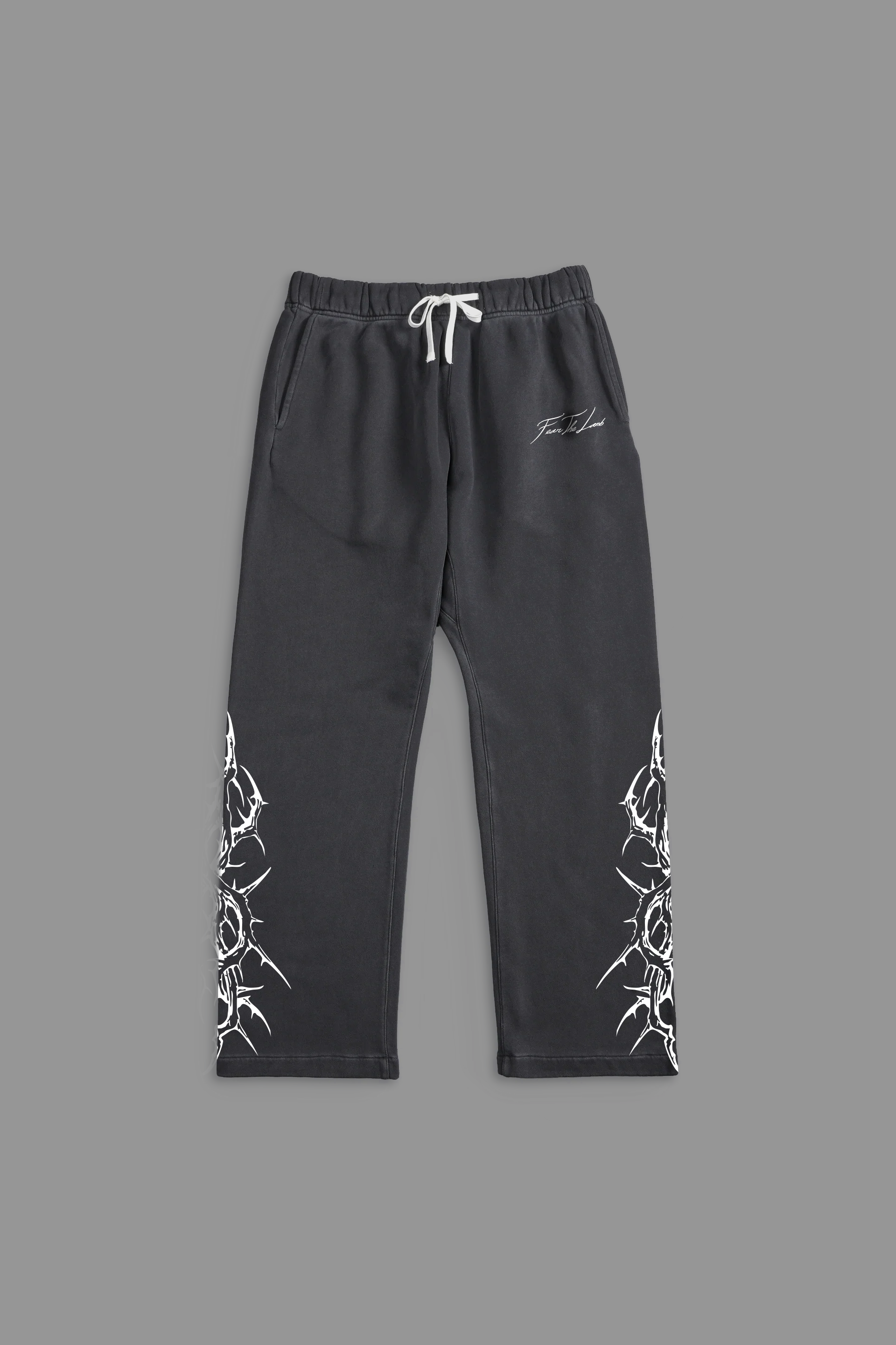 Marked by Thorns "Faded" Sweats in Gray