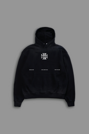 His Image "Faded" Hoodie in Black - Arnold 2026