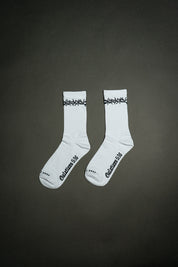 Crown of Thorns Classic Socks in White