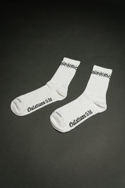 Crown of Thorns Classic Socks in White