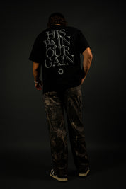 His Pain Our Gain "Premium" Tee in Black