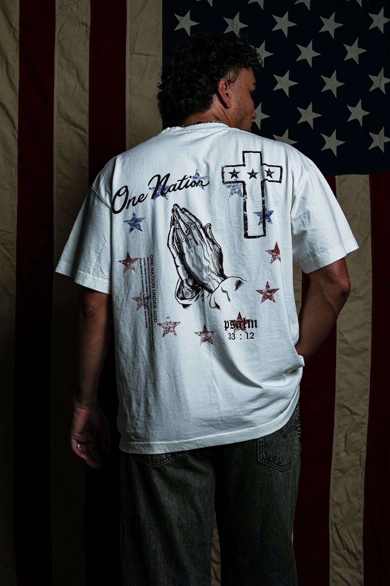 Blessed Nation "PREMIUM" Tee in White