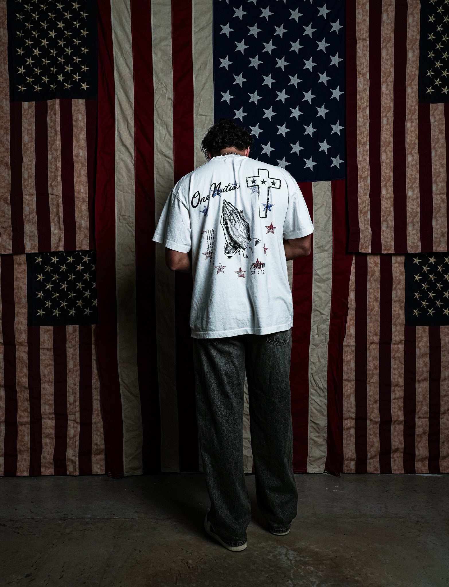 Blessed Nation "PREMIUM" Tee in White