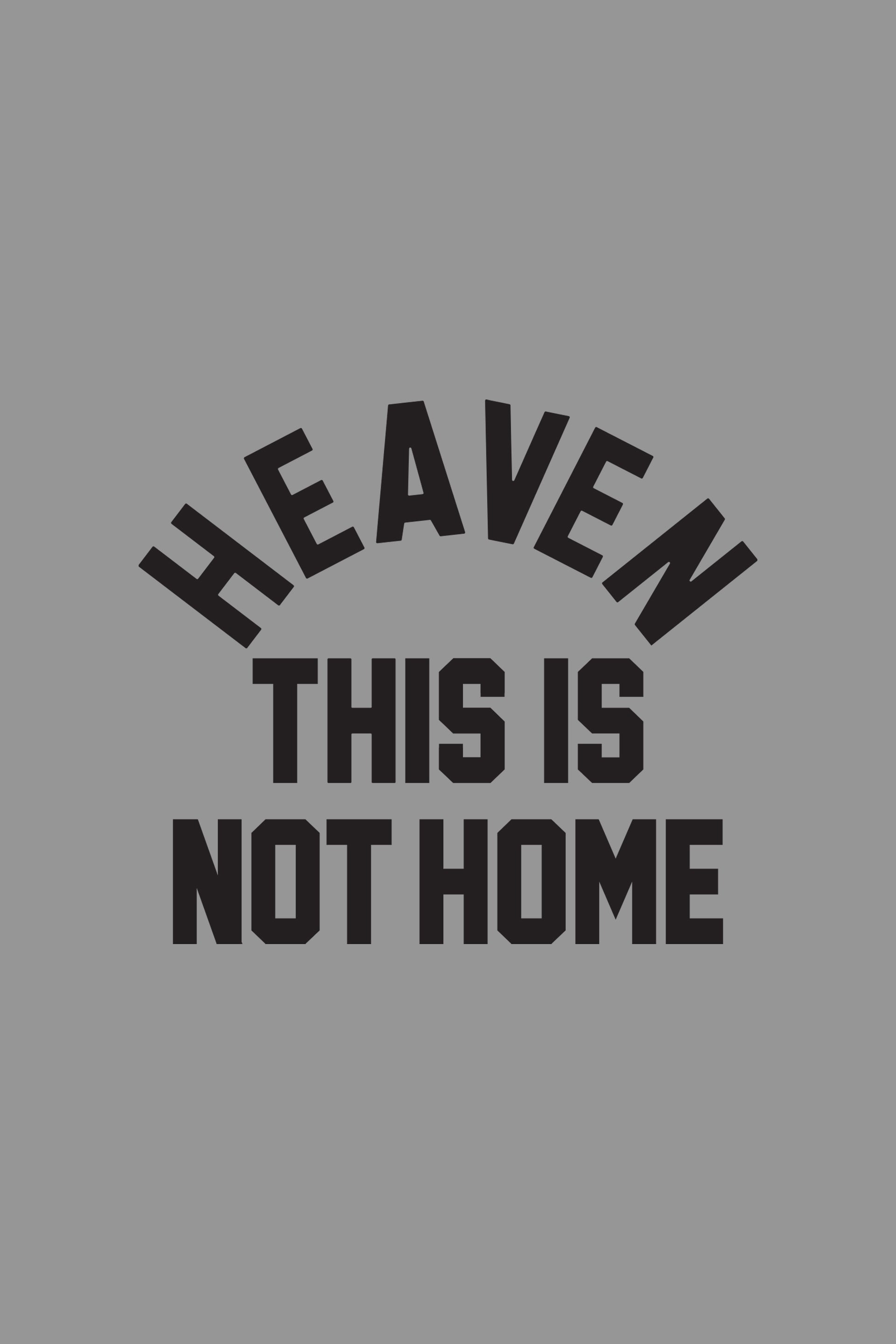 Heaven Decal in Black