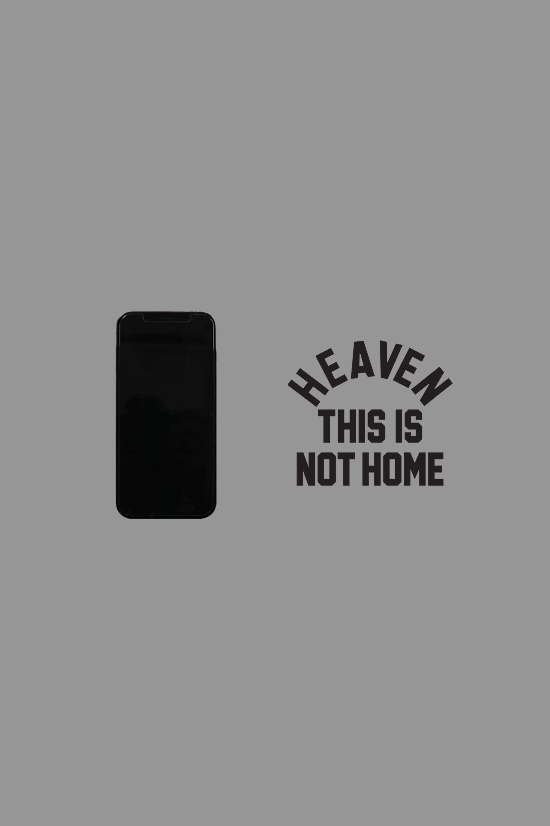 Heaven Decal in Black
