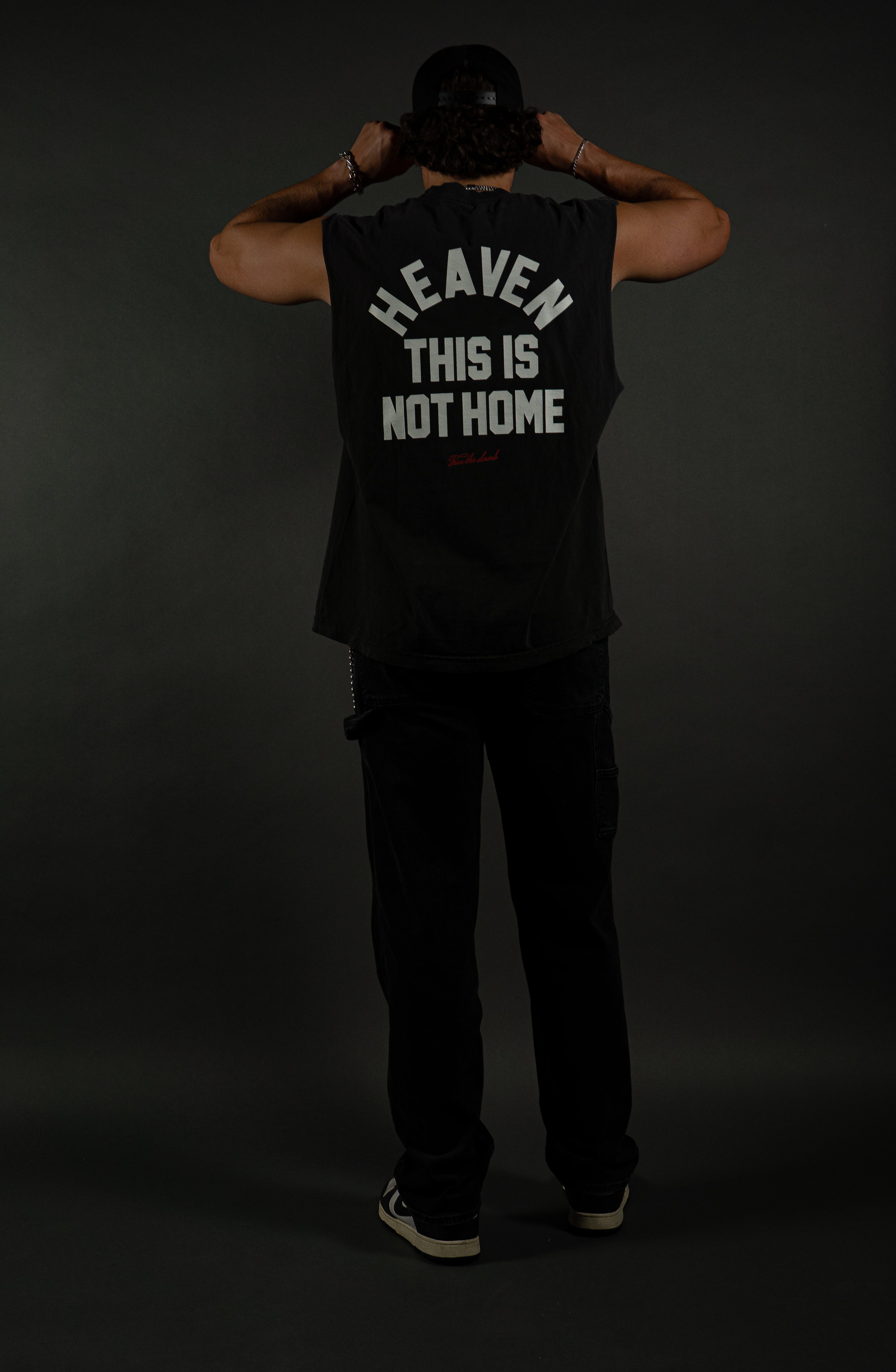 Heaven "PREMIUM" Cutoff in Vintage Black