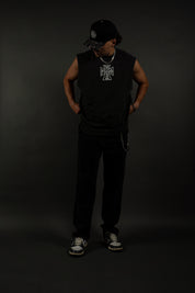Heaven "PREMIUM" Cutoff in Vintage Black