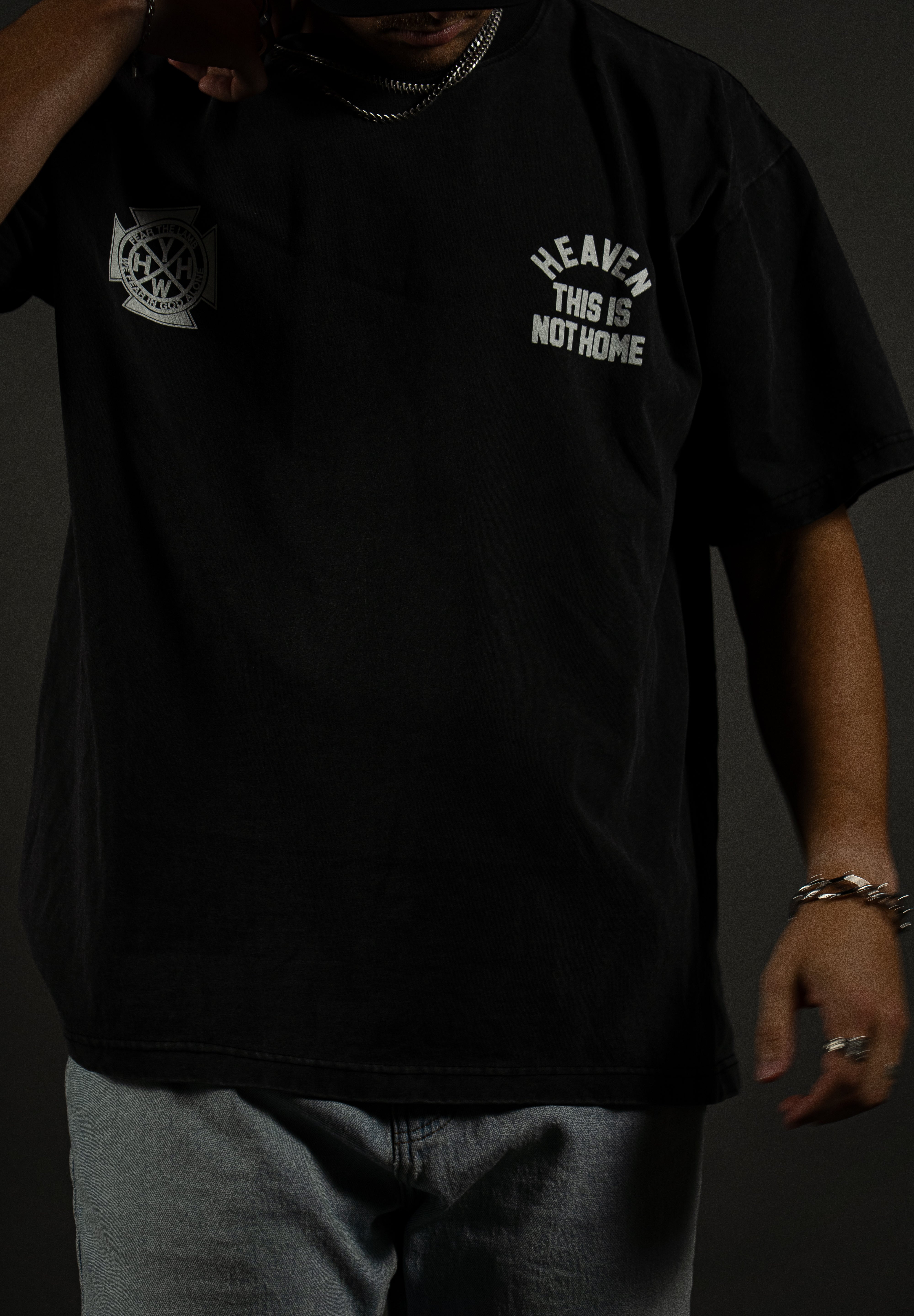 Heaven "PREMIUM" Tee in Vintage Black