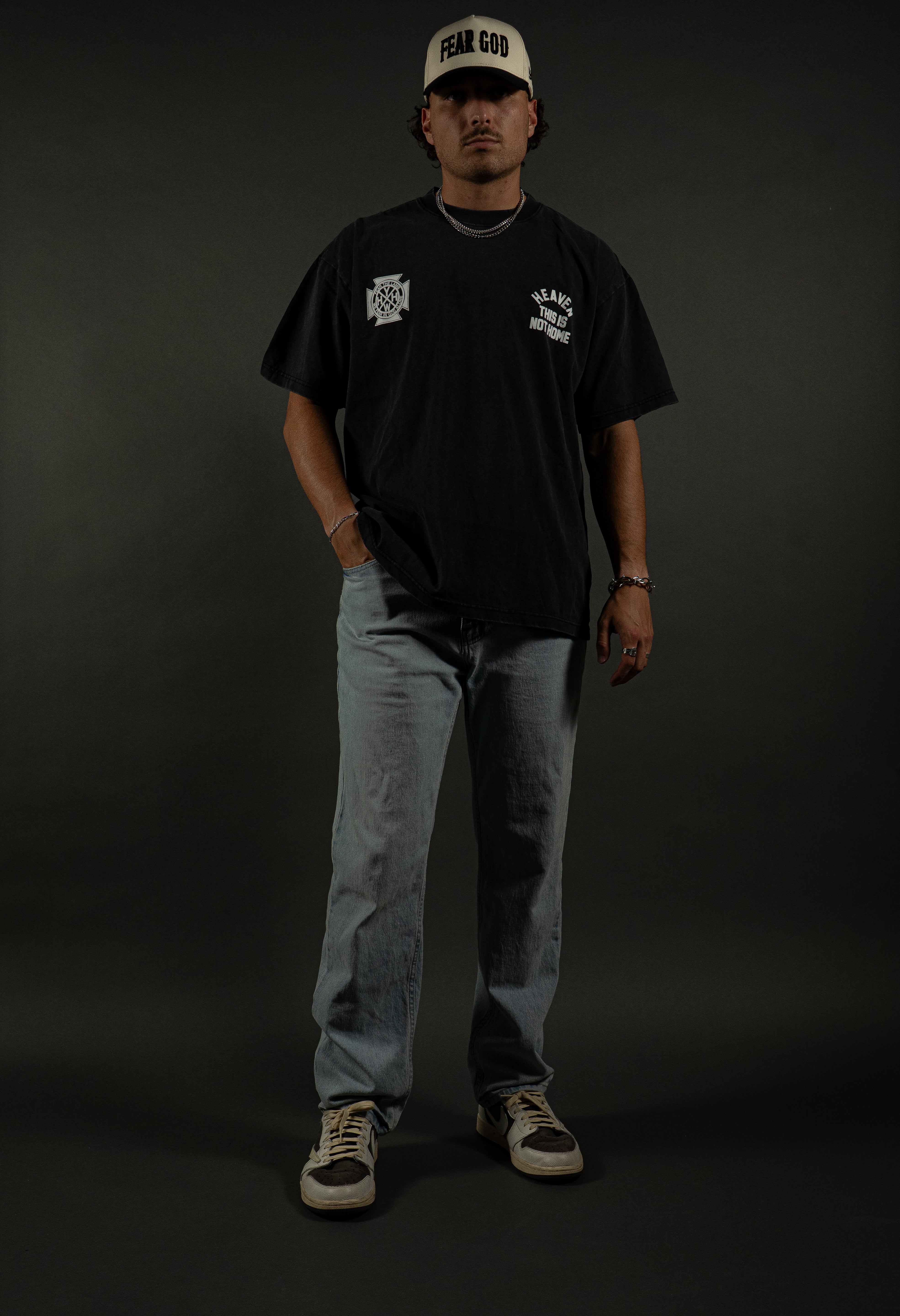 Heaven "PREMIUM" Tee in Vintage Black