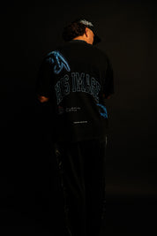 His Image "Faded" Tee in Black