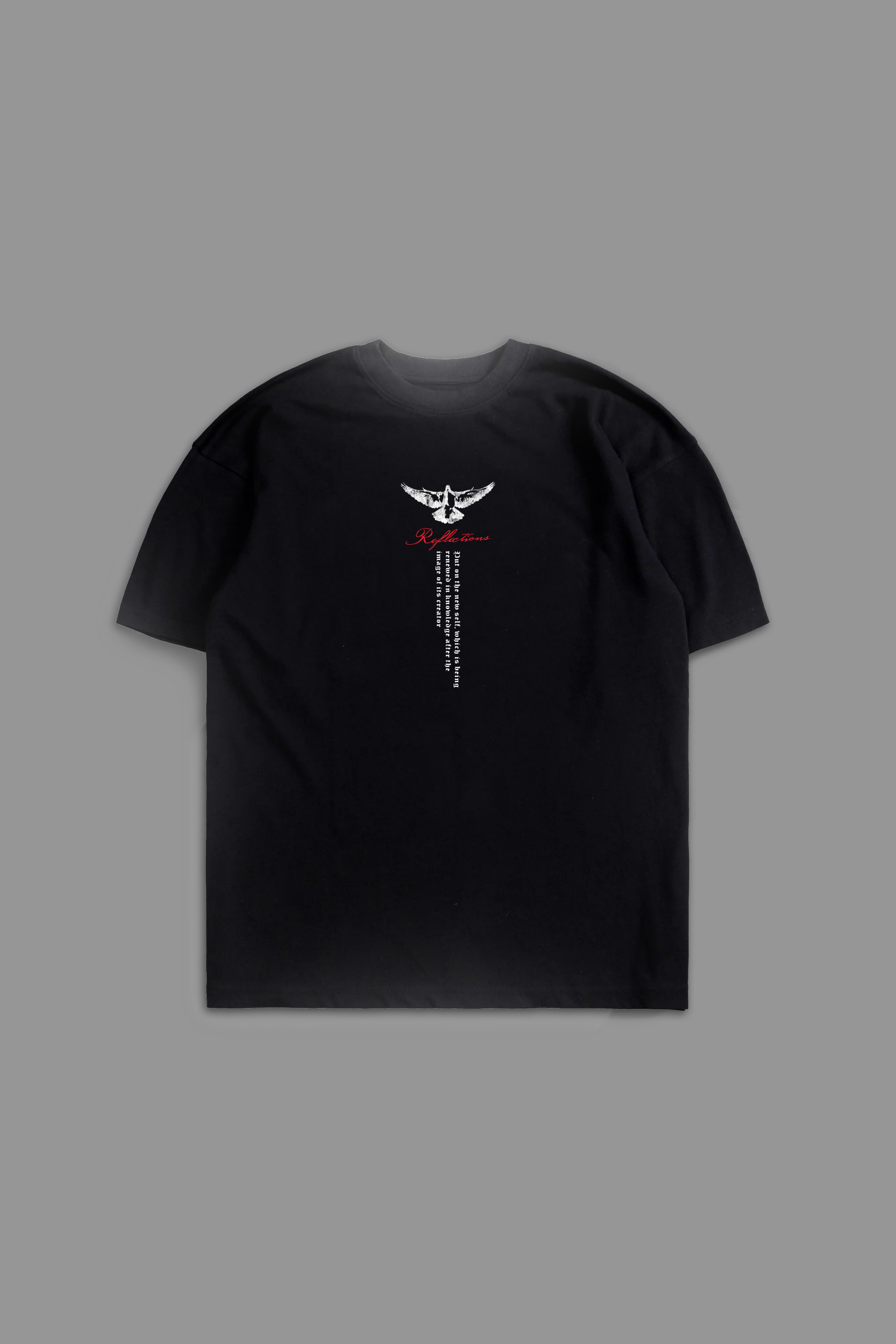 His Image "Faded" Tee in Black