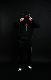 His Image "Faded" Hoodie in Black