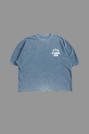Jesus is Coming "Rend Cut" Tee in Blue