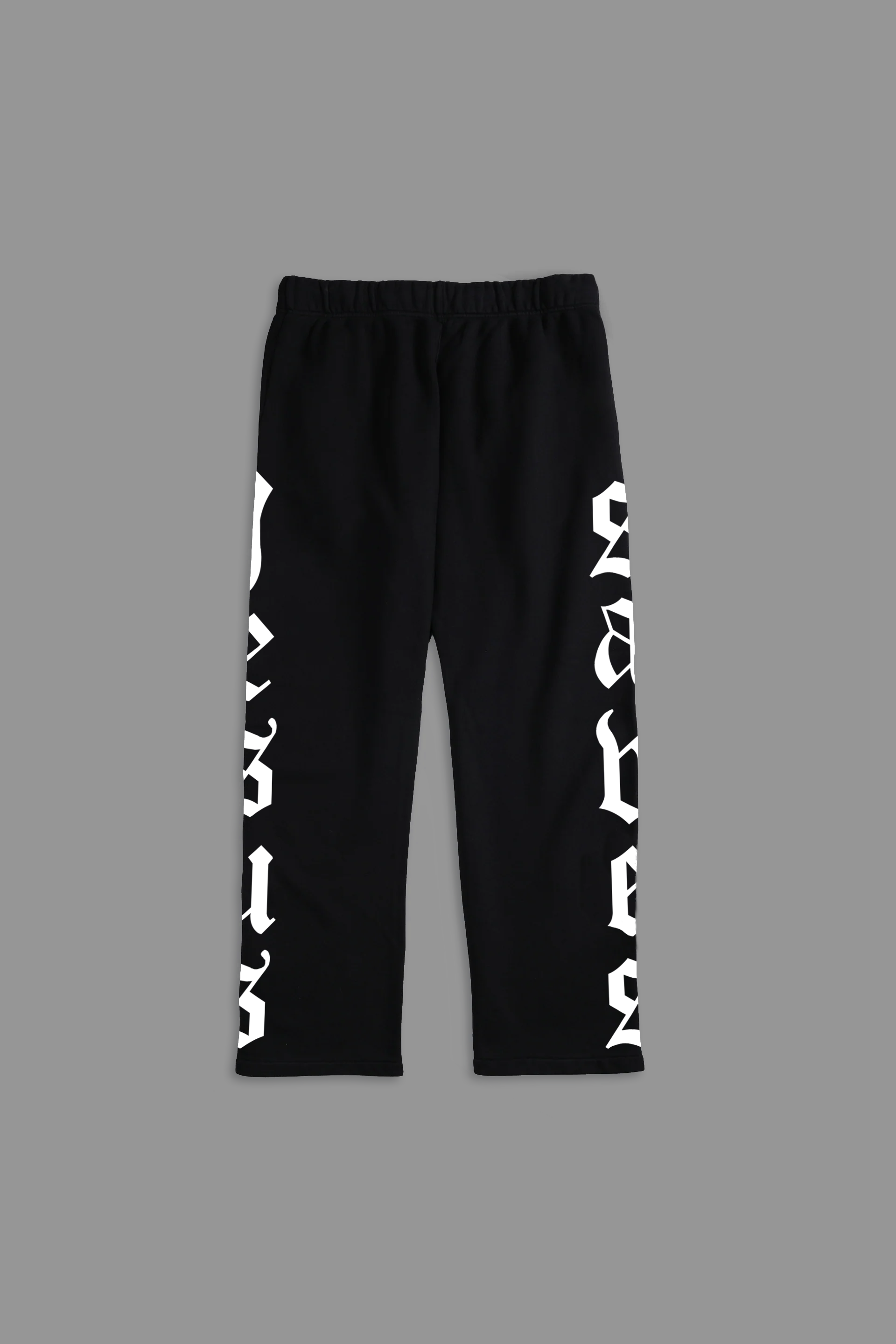 Jesus Saves "Faded" Sweats in Black