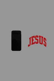 Jesus Varsity Decal in Red
