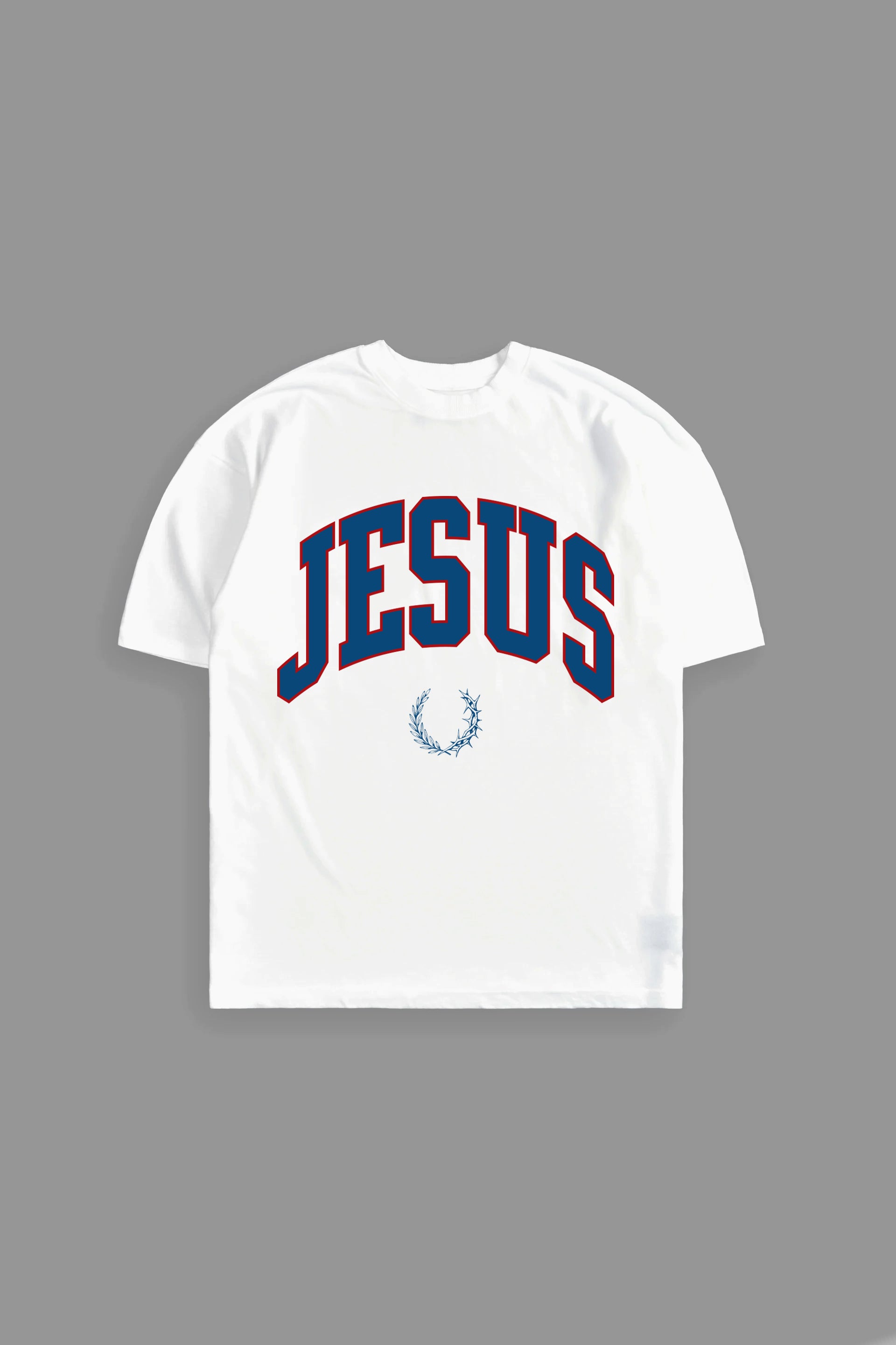 Jesus Varsity "PREMIUM" Tee in White