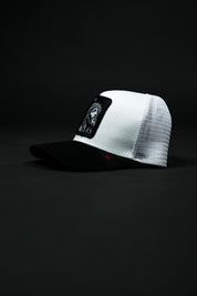 Jesus Patch Hat in White/Black