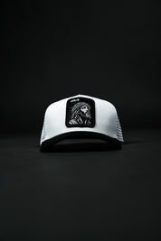 Jesus Patch Hat in White/Black