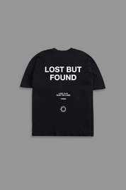 Lost But Found “Cotton” Tee in Black