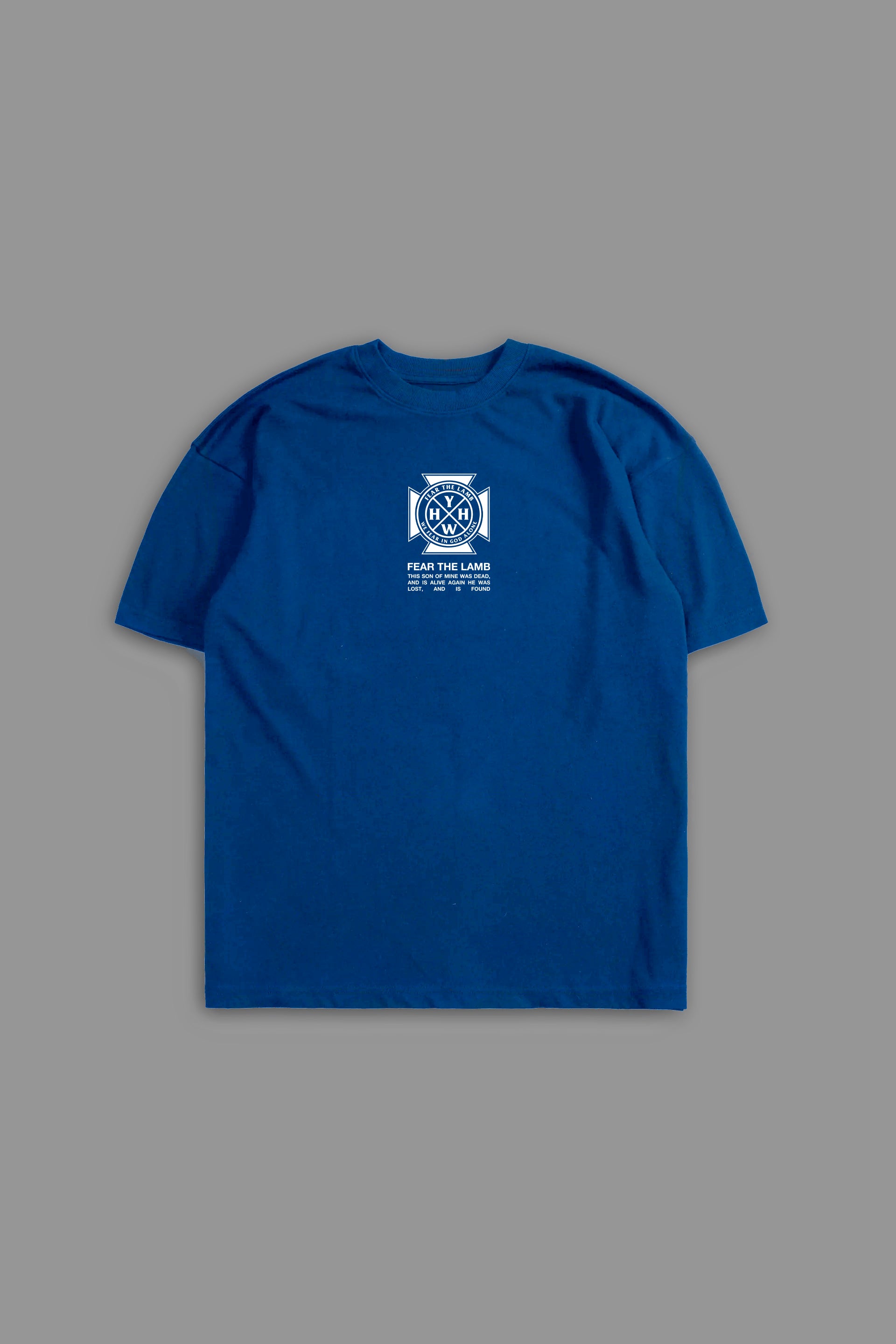 Lost But Found "PREMIUM" Tee in Cobalt Blue
