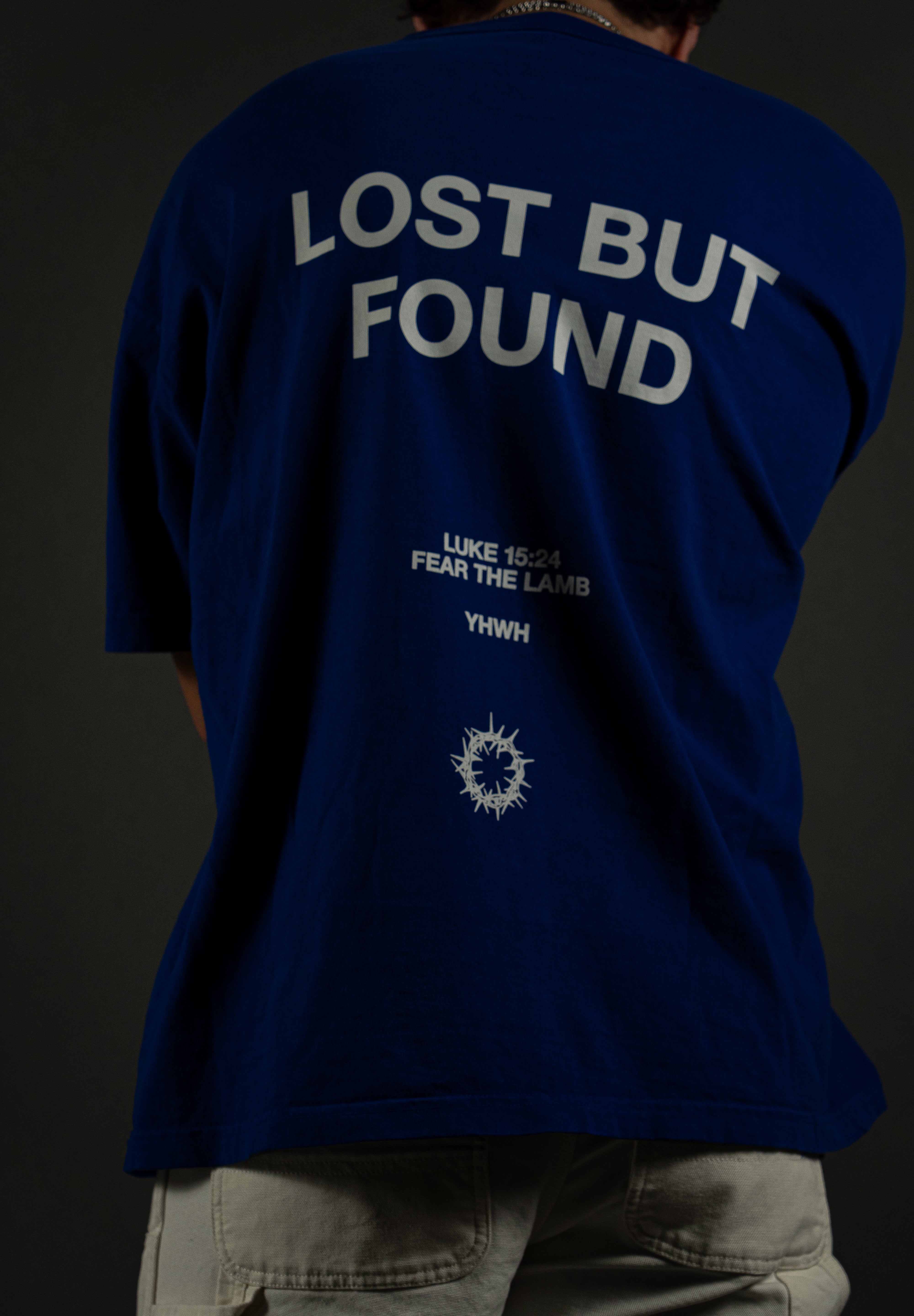 Lost But Found "PREMIUM" Tee in Cobalt Blue