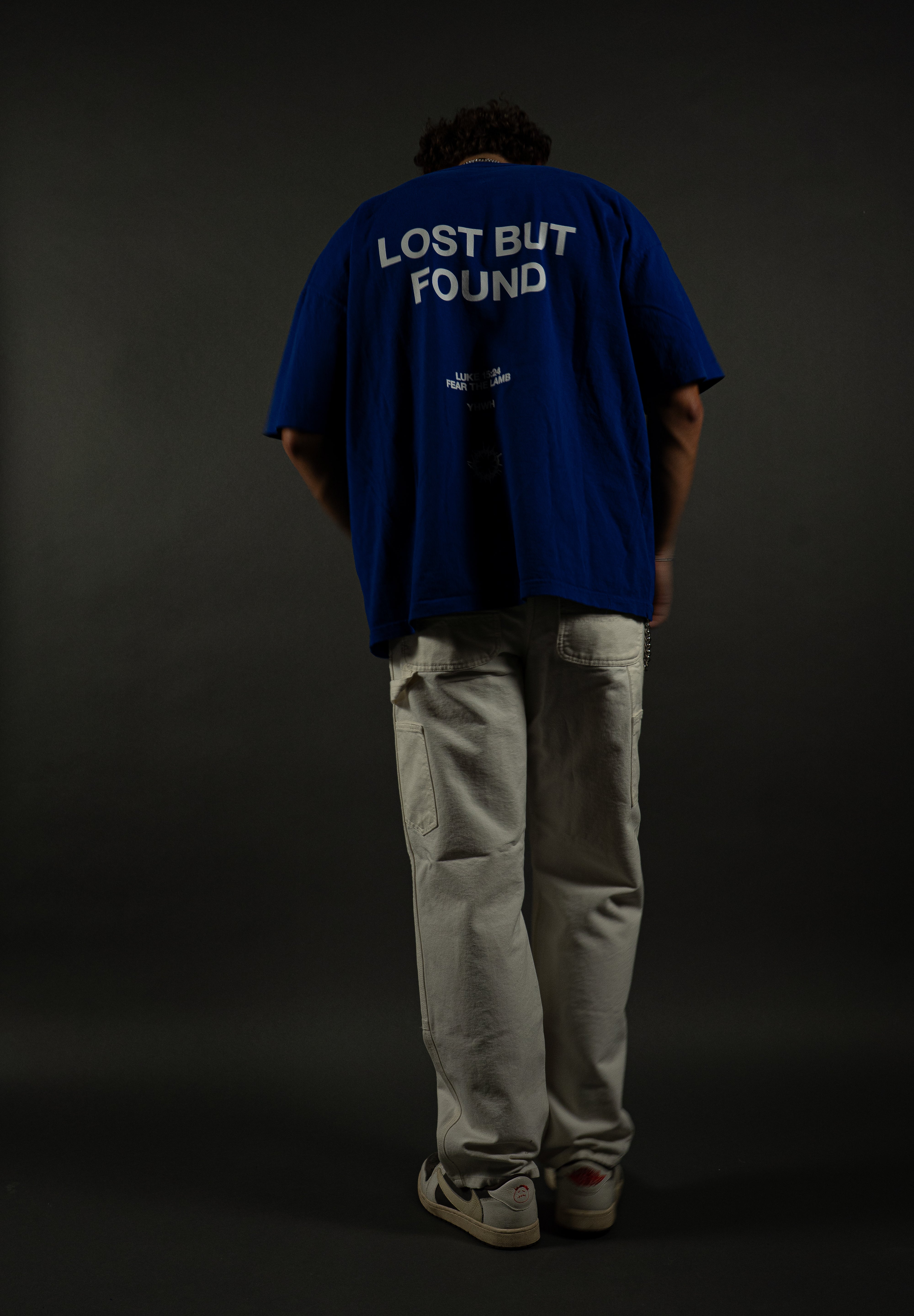 Lost But Found "PREMIUM" Tee in Cobalt Blue