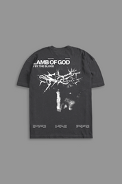 Jesus "Faded" Tee in Gray