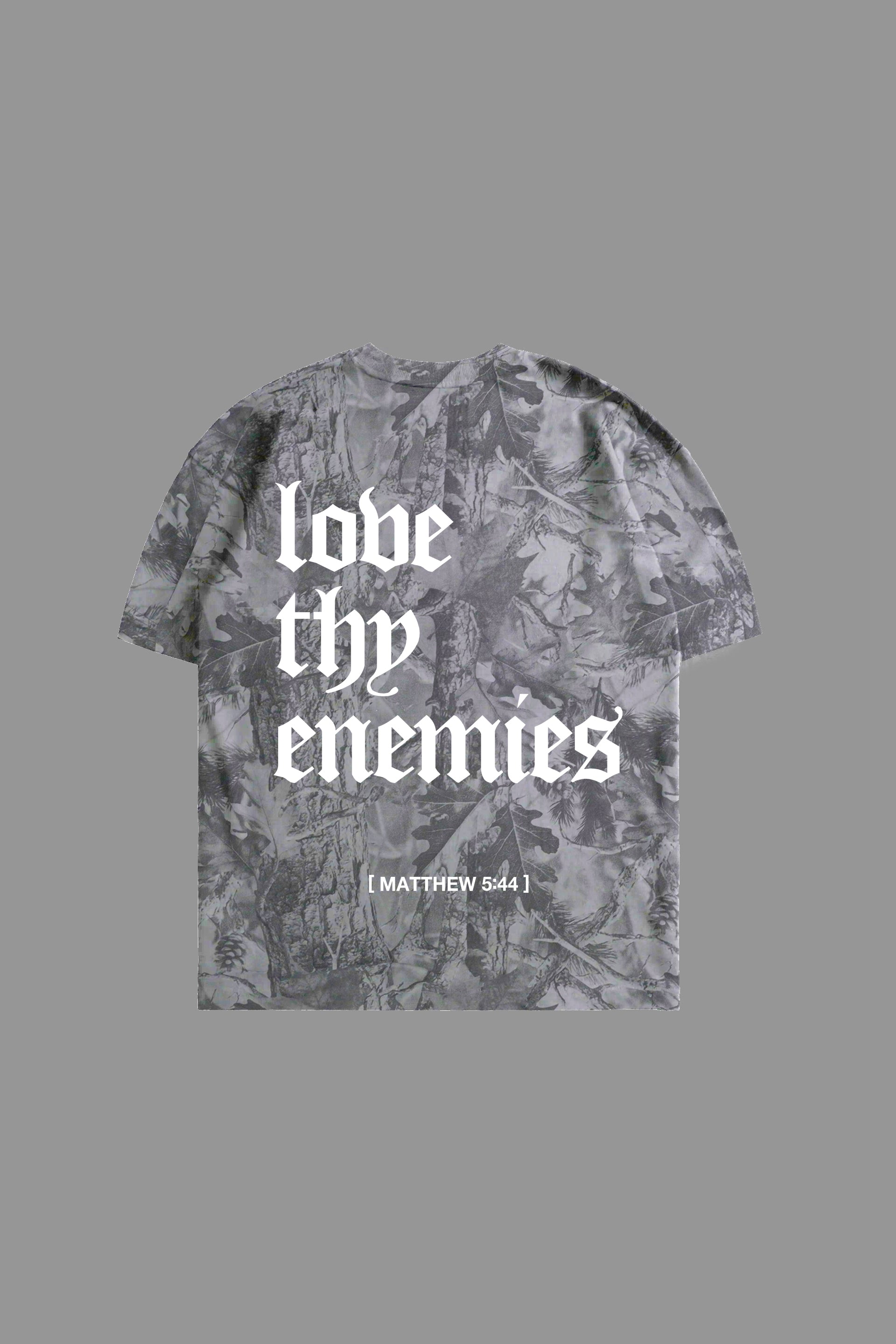 Love thy Enemies "PREMIUM" Tee in Snow Camo
