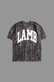 Lamb "PREMIUM" Tee in Grey Cross Wood