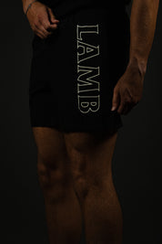 Lamb "Active" Shorts in Black